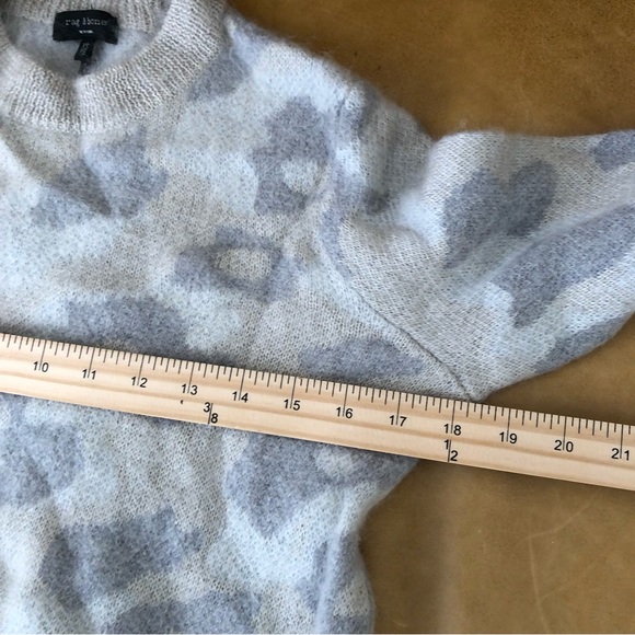 RAG AND BONE Leopard Print Sweater - Picture 8 of 10